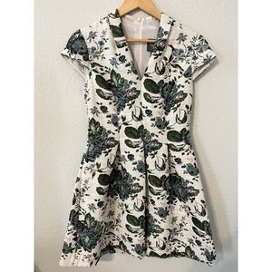 Vince Camuto Floral Cocktail Dress Size 4